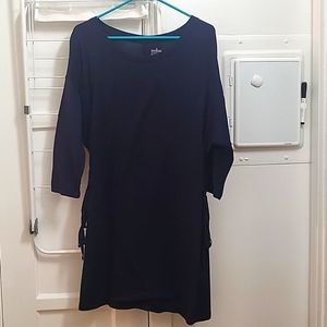 Navy NY&CO jersey knit dress M